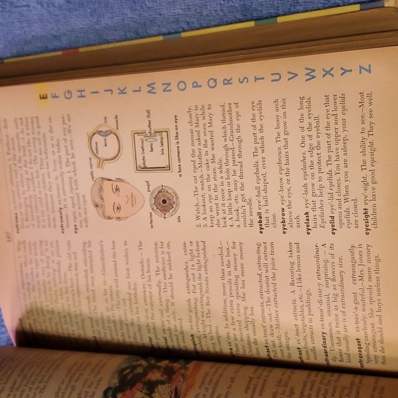 1951 illustrated golden dictionary - Picture 6 of 7